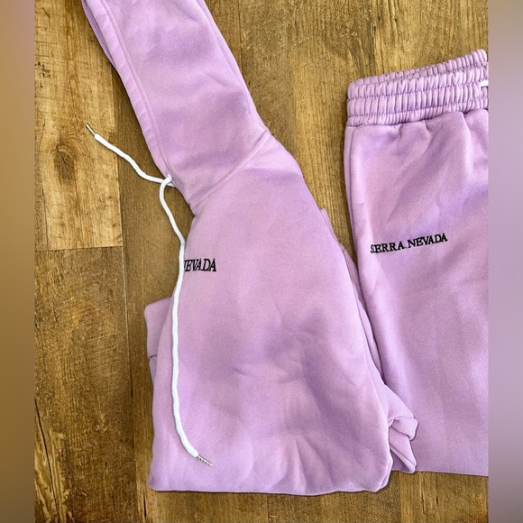 SHEIN Drop Shoulder Hoodie & Sweats Set - Picture 3 of 7